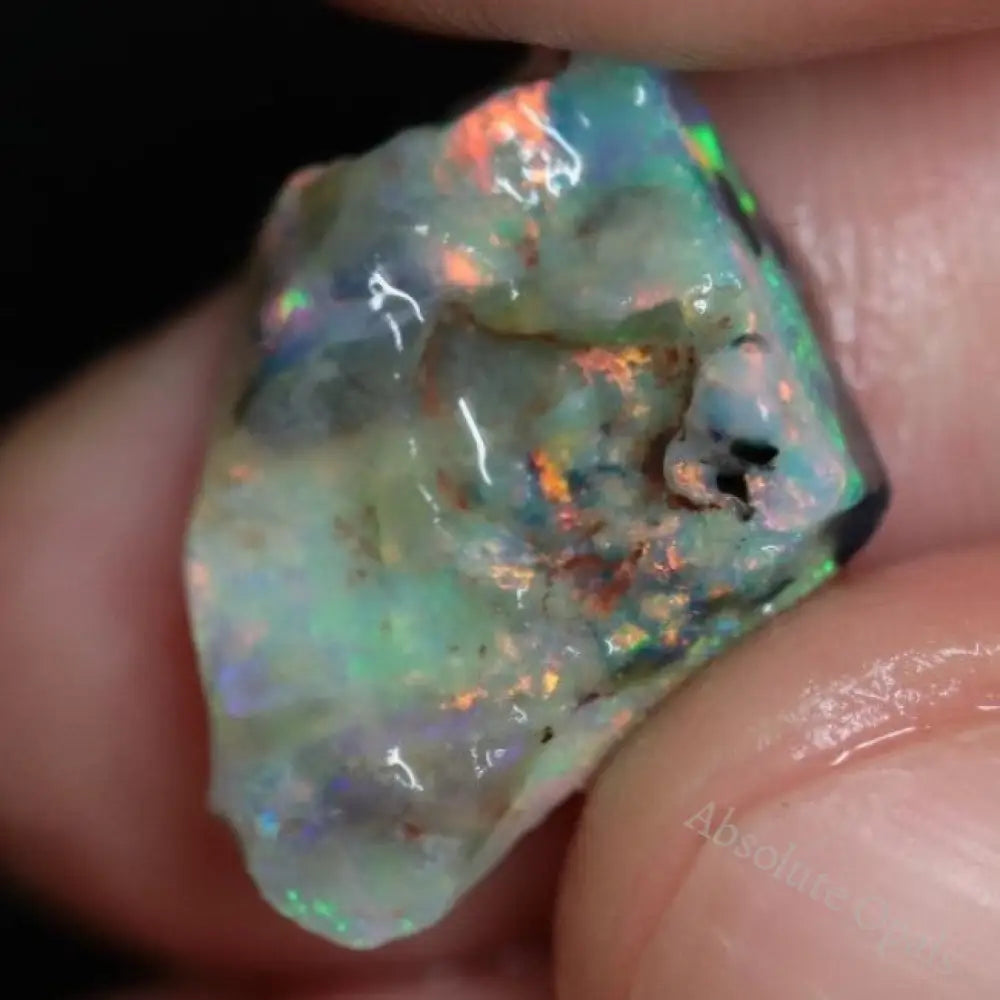 34.20 Cts Opal Rough Parcel 17.9 X 12.1 4.7 Mm