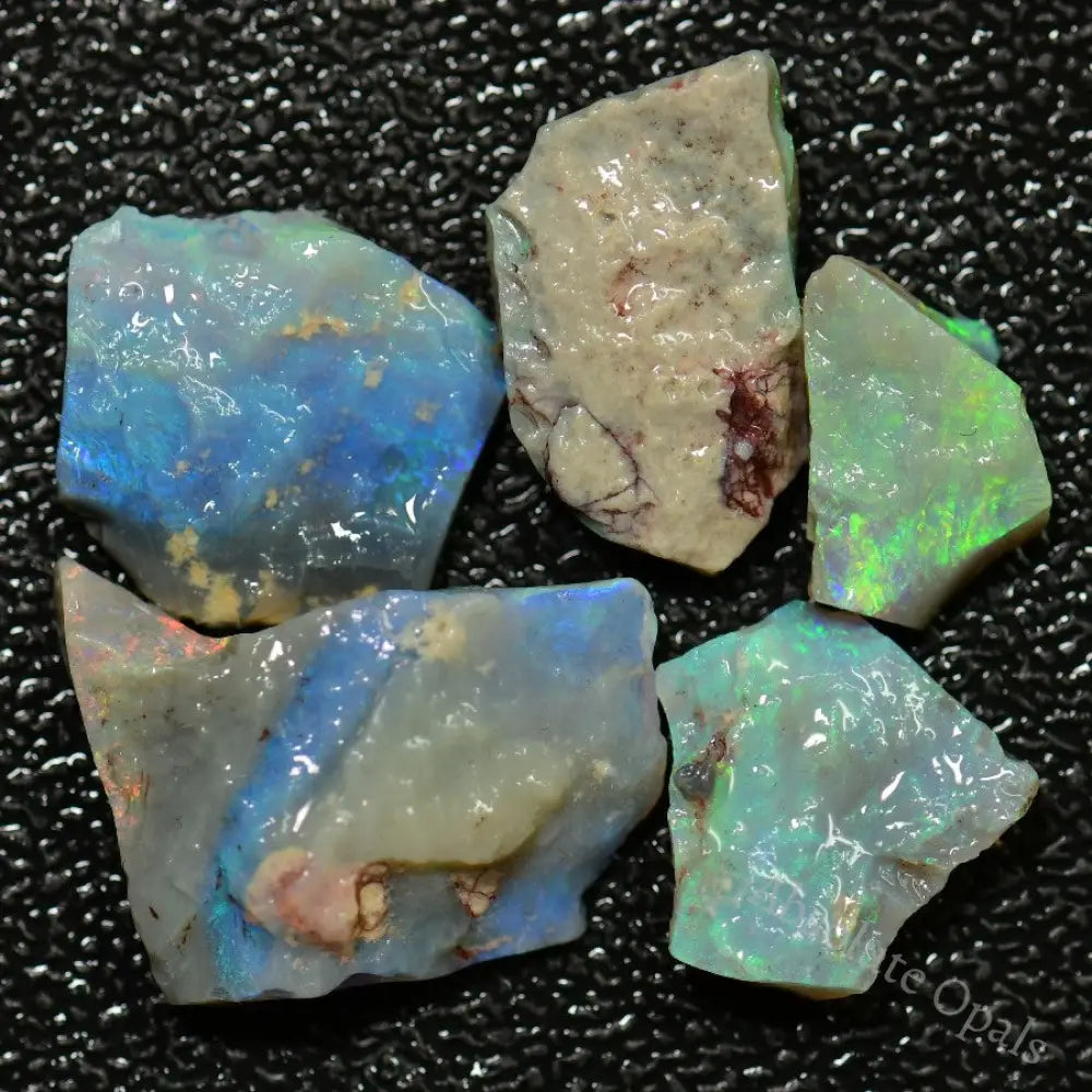 34.40 Cts Australian Rough Opal Parcel Lightning Ridge