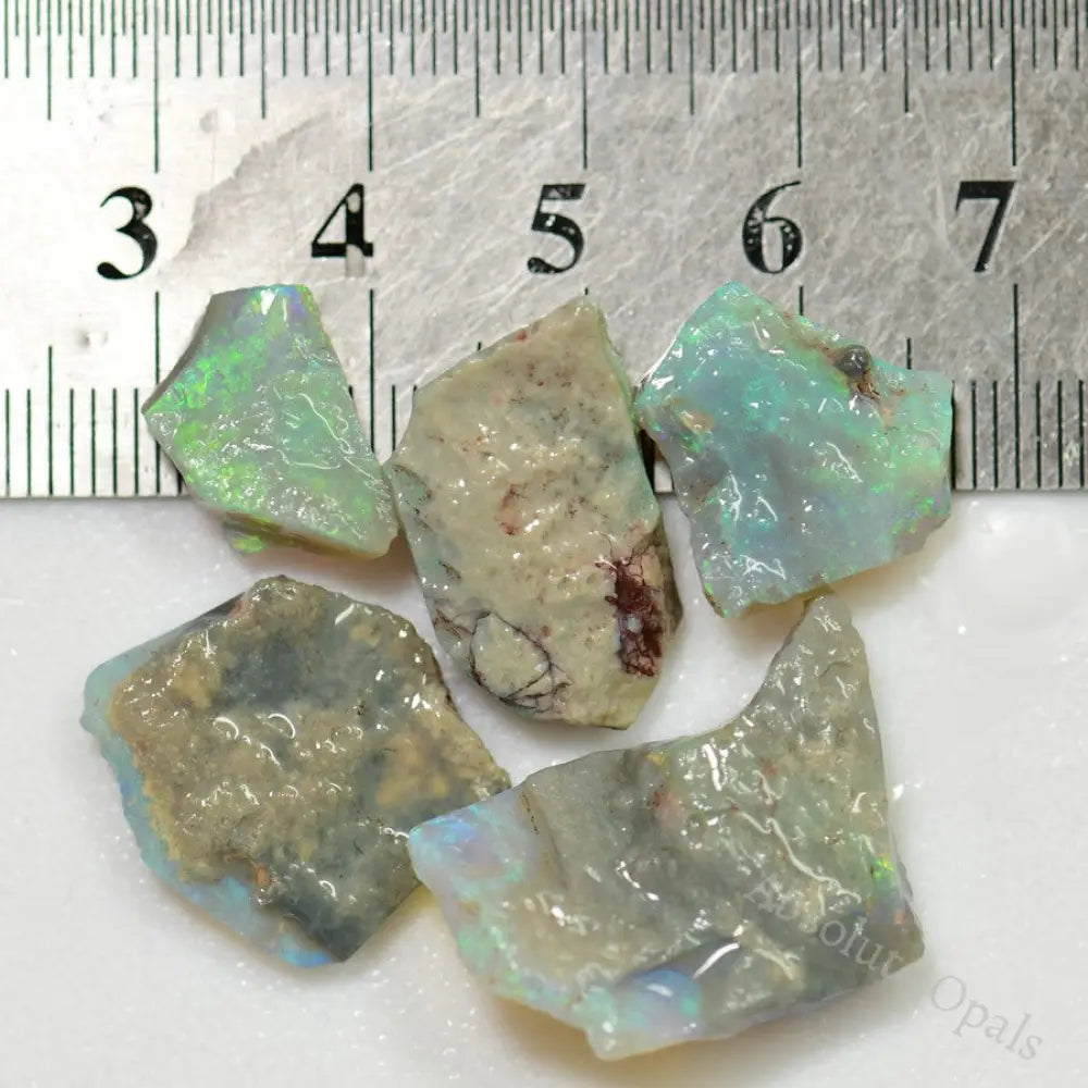 34.40 Cts Australian Rough Opal Parcel Lightning Ridge