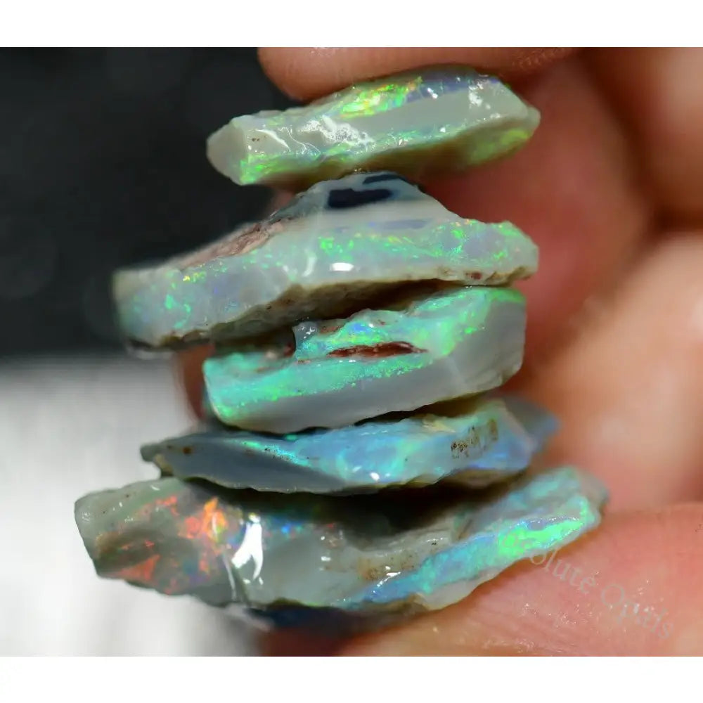 34.40 Cts Australian Rough Opal Parcel Lightning Ridge