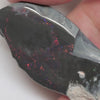 34.45 Cts Australian Black Opal Rough Lightning Ridge Polished Specimen