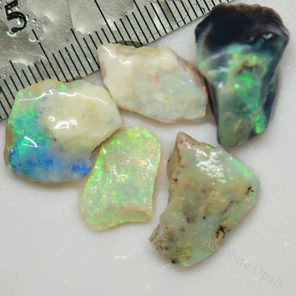 34.55 Cts Australian Rough Opal Parcel Lightning Ridge