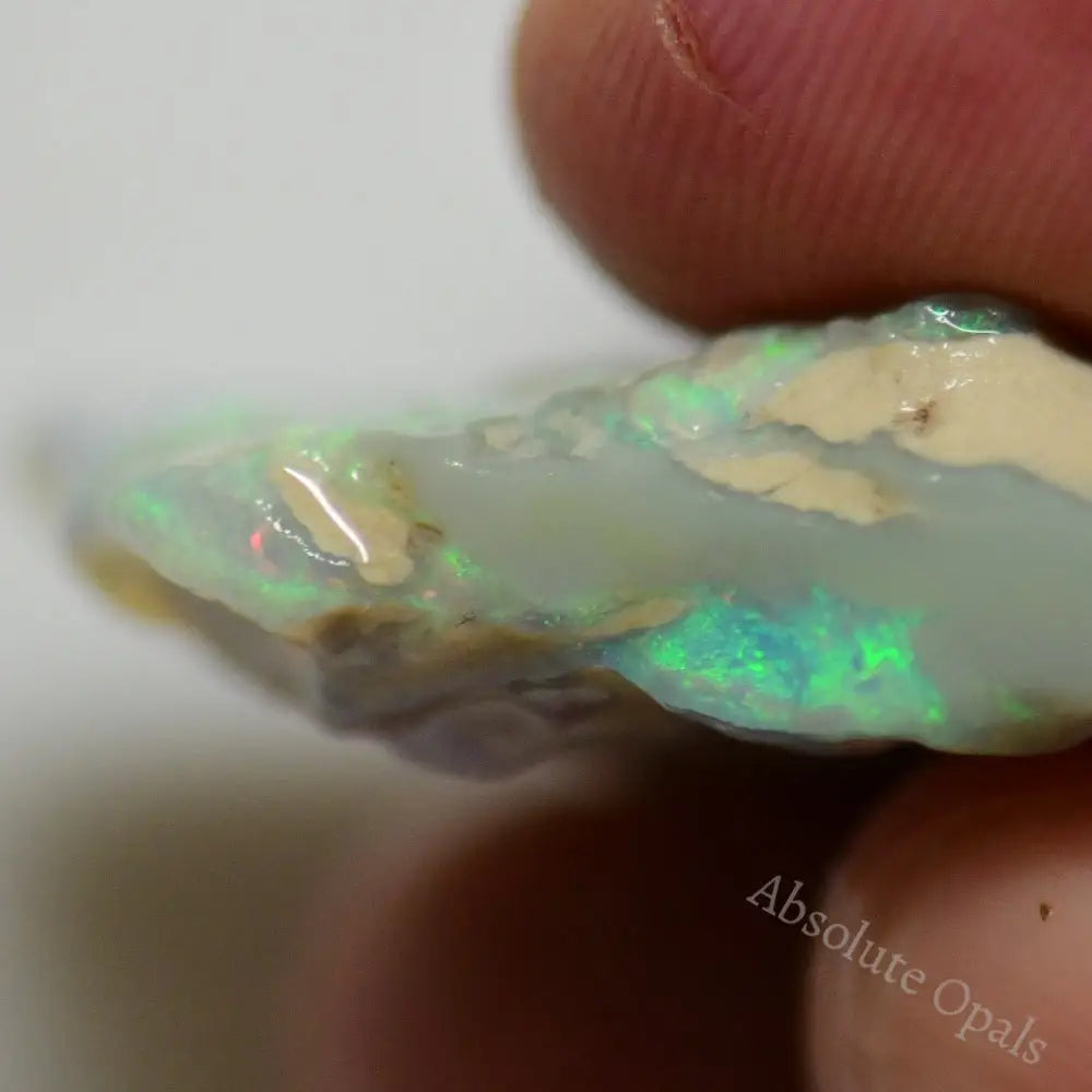 35.1 Cts Australian Rough Opal Lightning Ridge For Carving