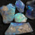 Australian Solid Semi Black Opal Rough Parcel, Lightning Ridge Stones