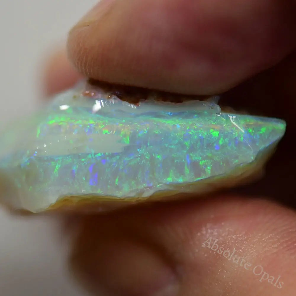 35.7 Cts Australian Rough Opal Lightning Ridge Single