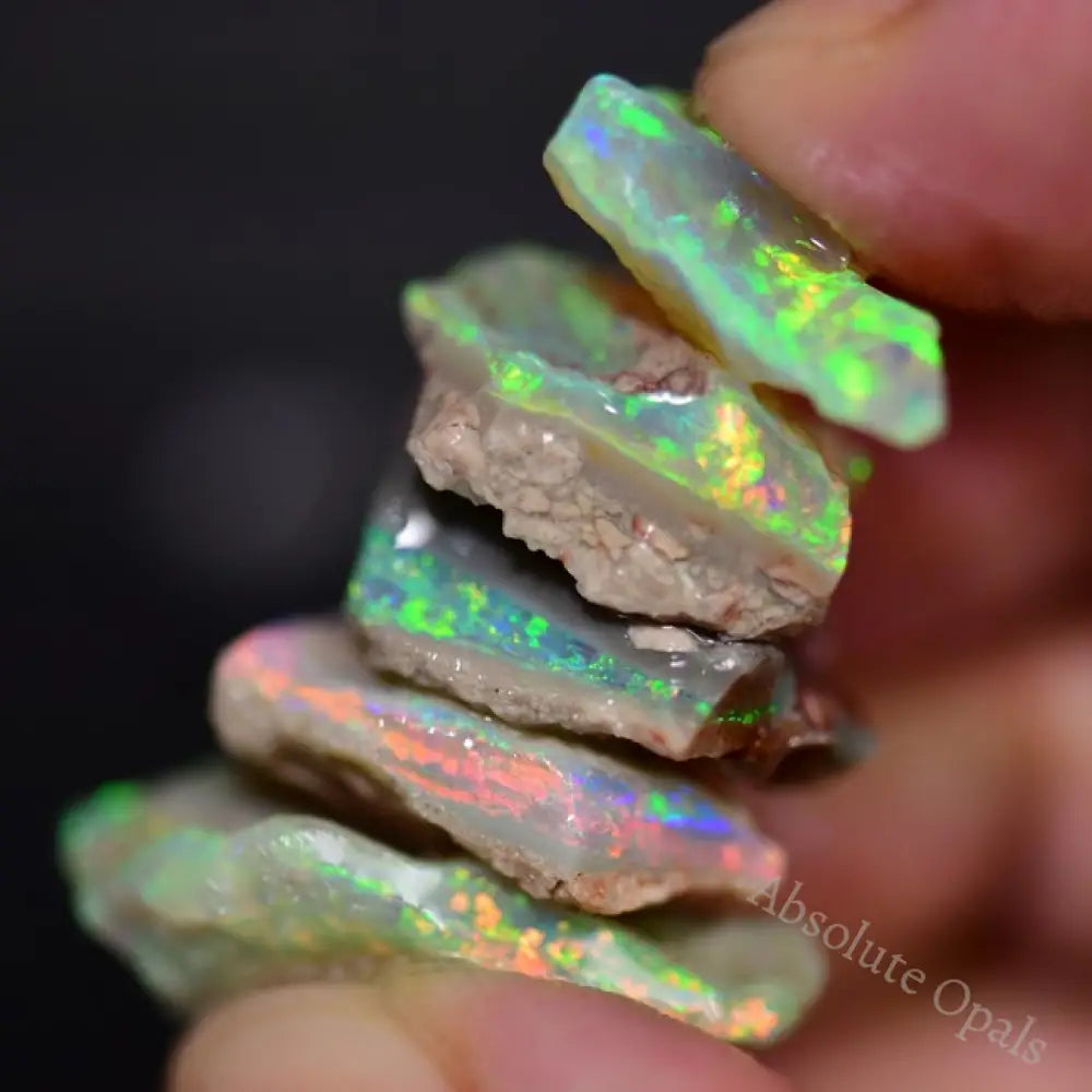 35.75 Cts Australian Rough Opal Parcel Lightning Ridge