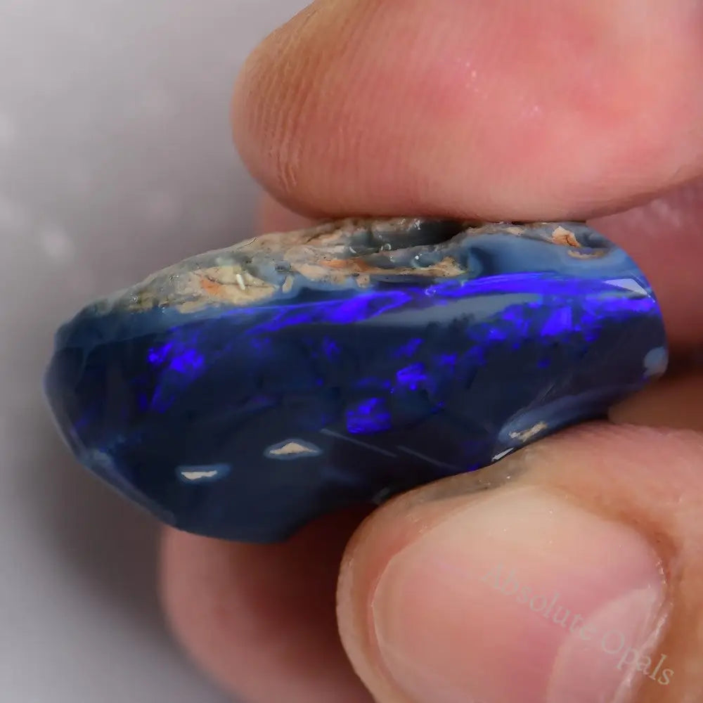 Australian Rough Black  Opal Lightning Ridge