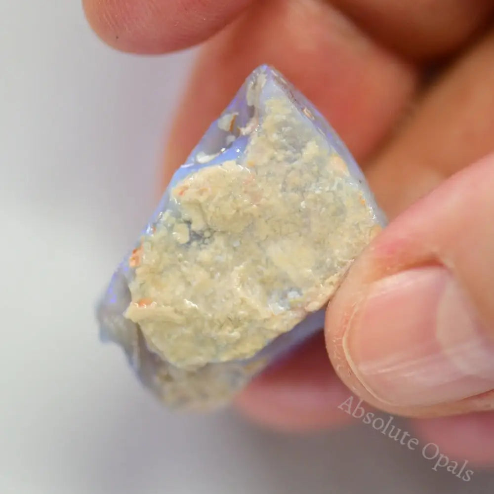 35 Cts Australian Rough Opal Lightning Ridge Single