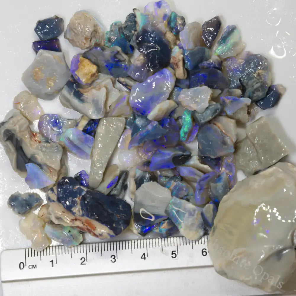  Rough Opal Parcel, Lightning Ridge - Potch and Colour