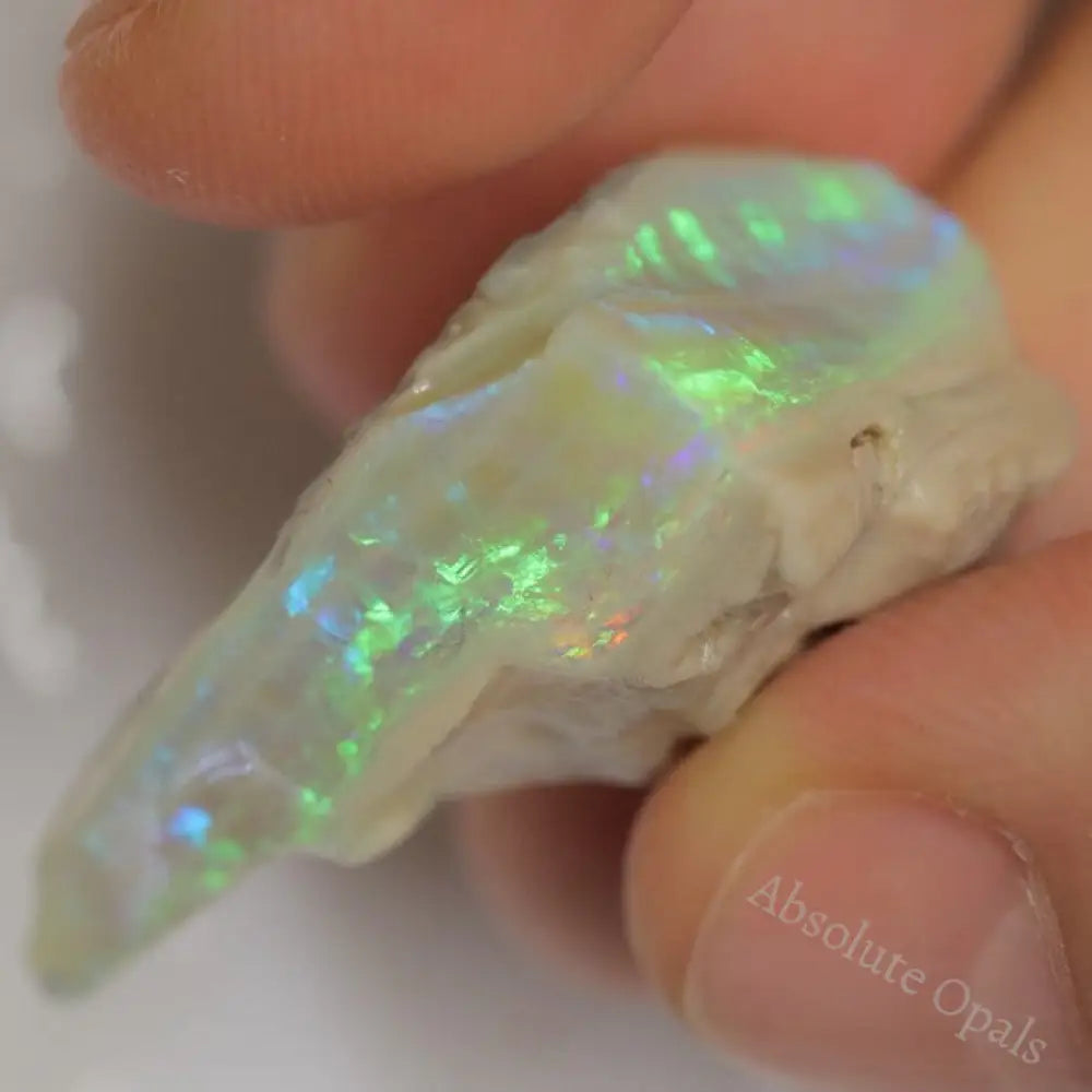 36.0 Cts Australian Semi Black Opal Rough Lightning Ridge