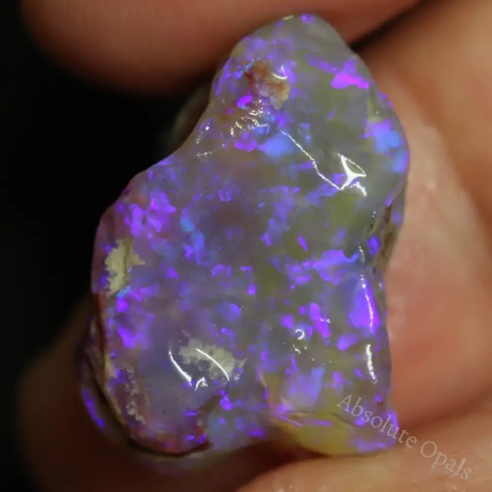 36.0 Cts Australian Solid Semi Black Opal Rough Parcel Lightning Ridge Stones