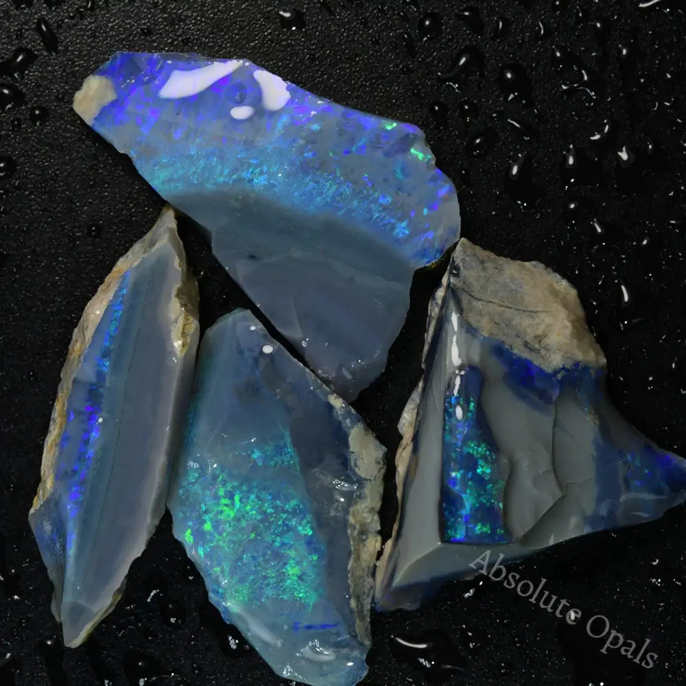 Natural Rough Opal Parcel with blue, green,