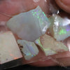 36.35 Cts Australian Solid Semi Black Opal Rough Parcel Lightning Ridge Stones