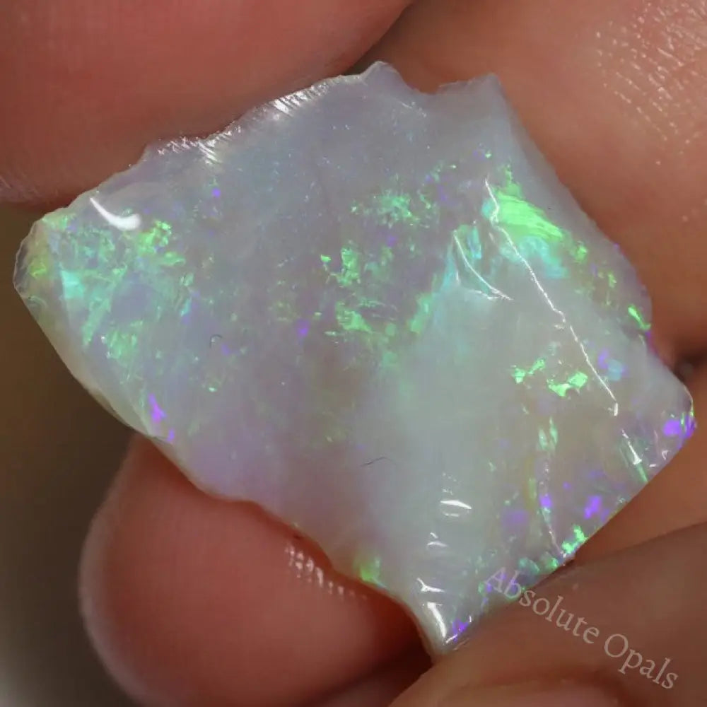 36.35 Cts Australian Solid Semi Black Opal Rough Parcel Lightning Ridge Stones