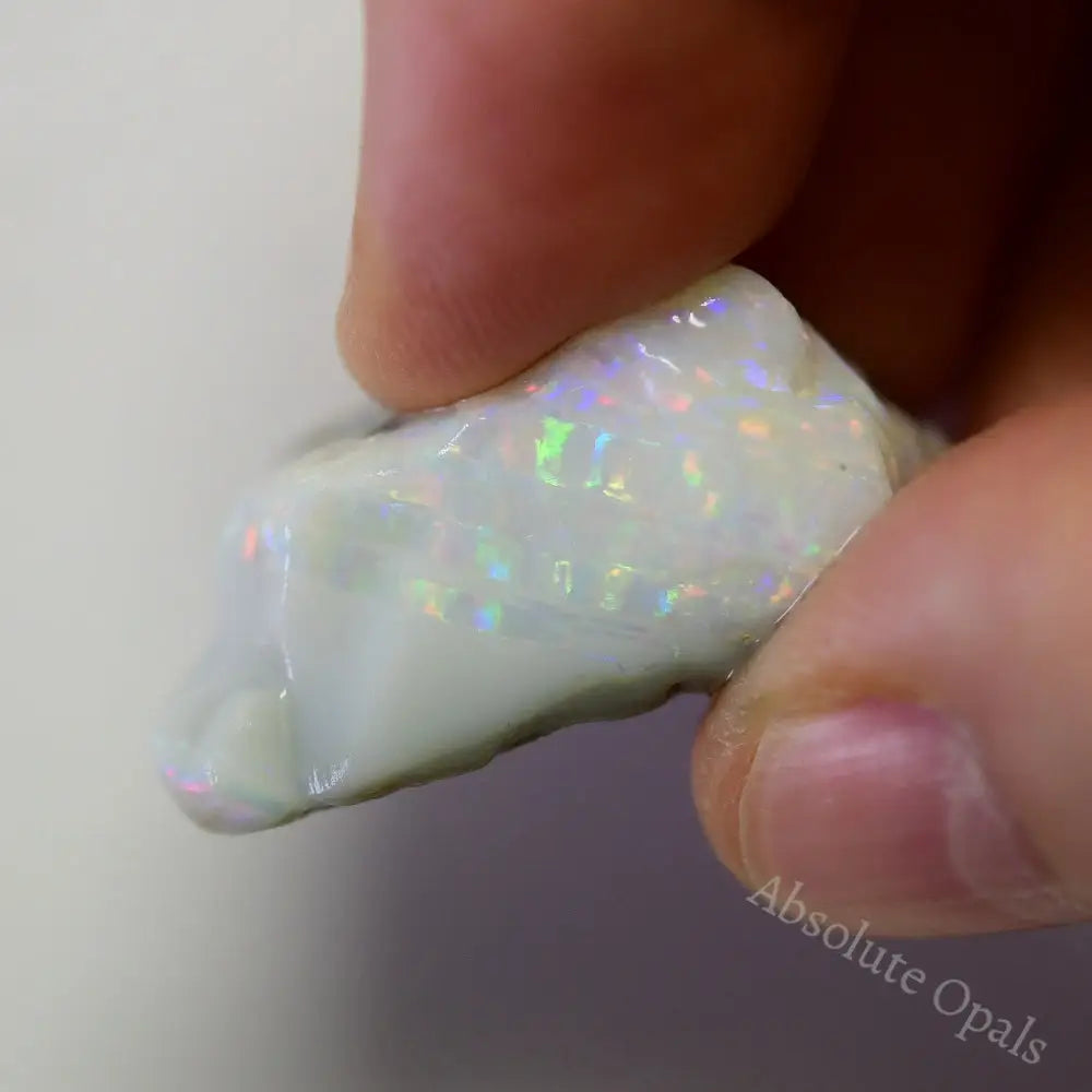 36.9 Cts Australian Rough Opal Lightning Ridge