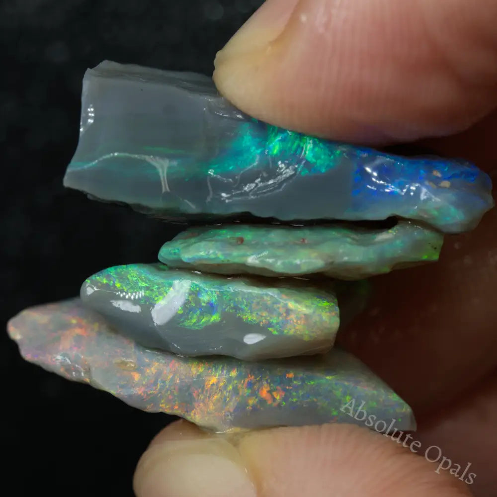 36 Cts Australian Opal Rough Parcel Lightning Ridge