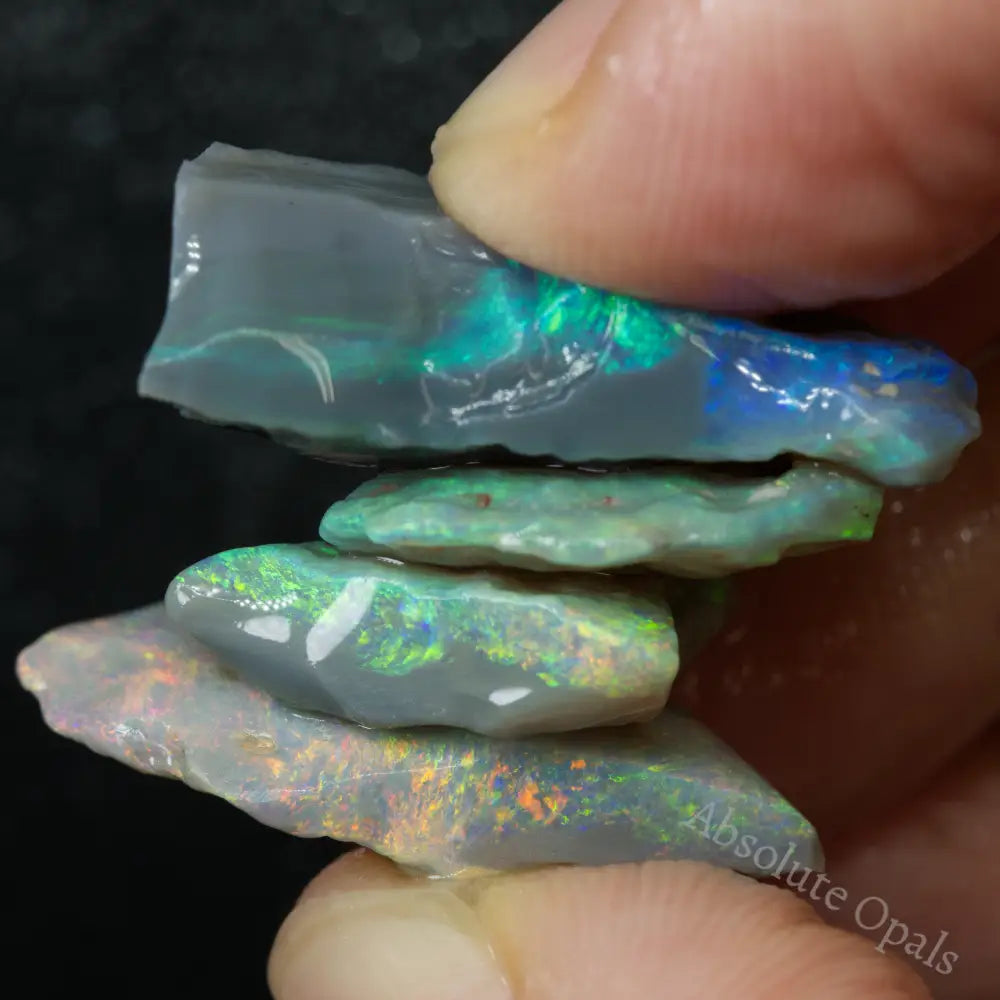 36 Cts Australian Opal Rough Parcel Lightning Ridge