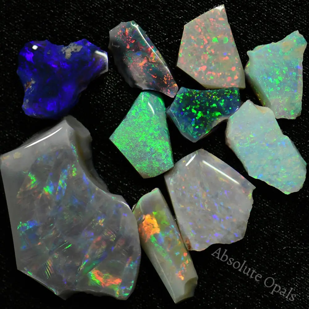 Australian Opal Rough Parcel, Rubs Lightning Ridge