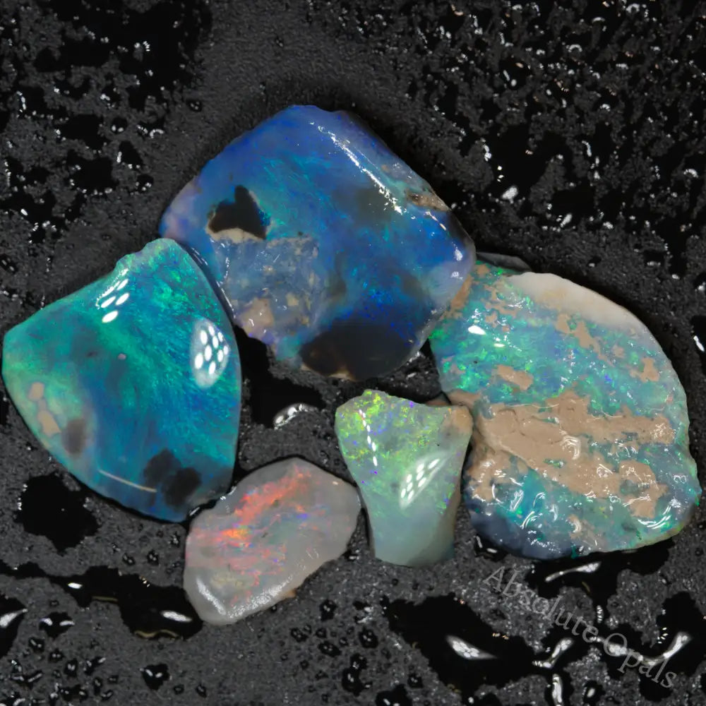 Rough opal parcel