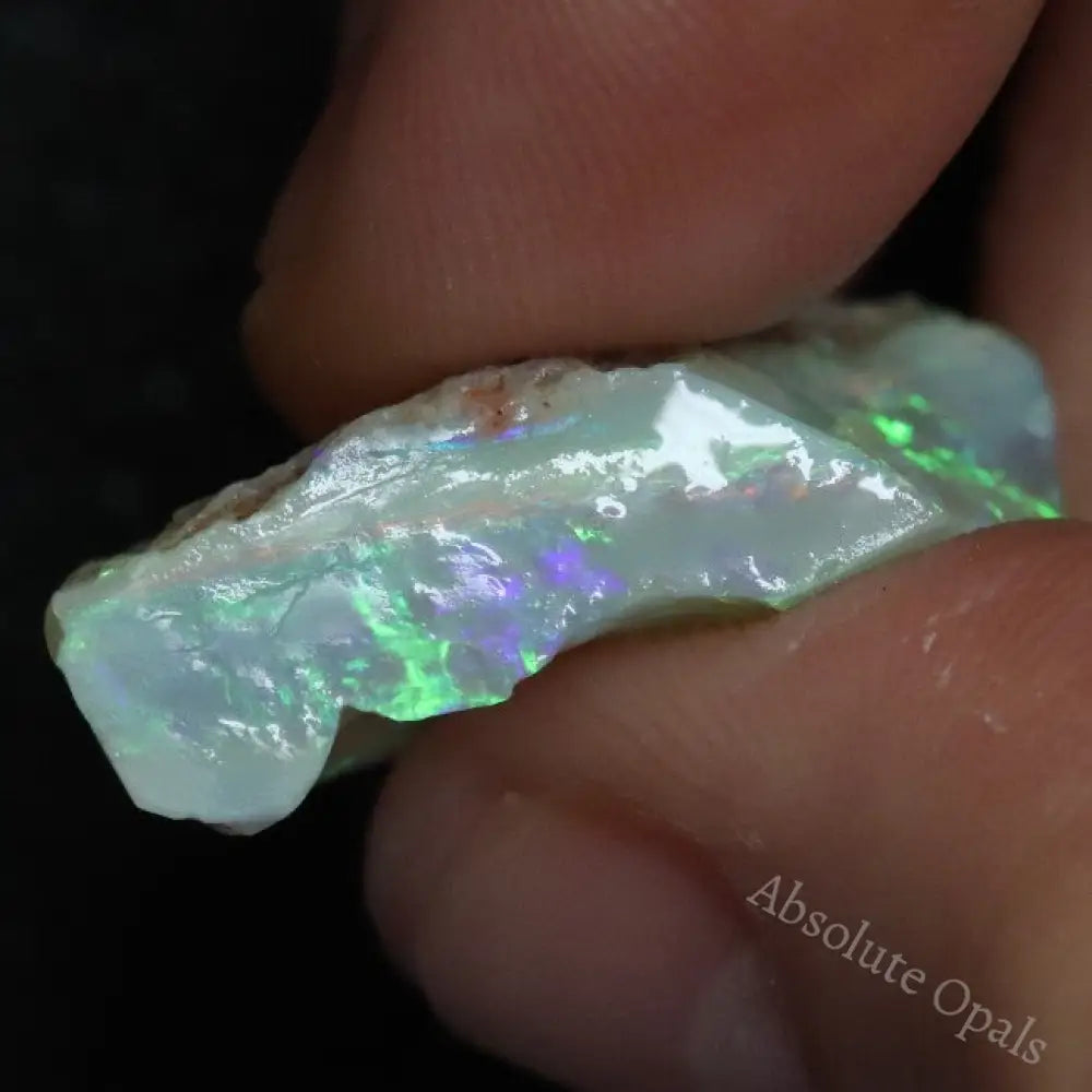 37.7 Cts Australian Semi-Black Opal Rough Lightning Ridge