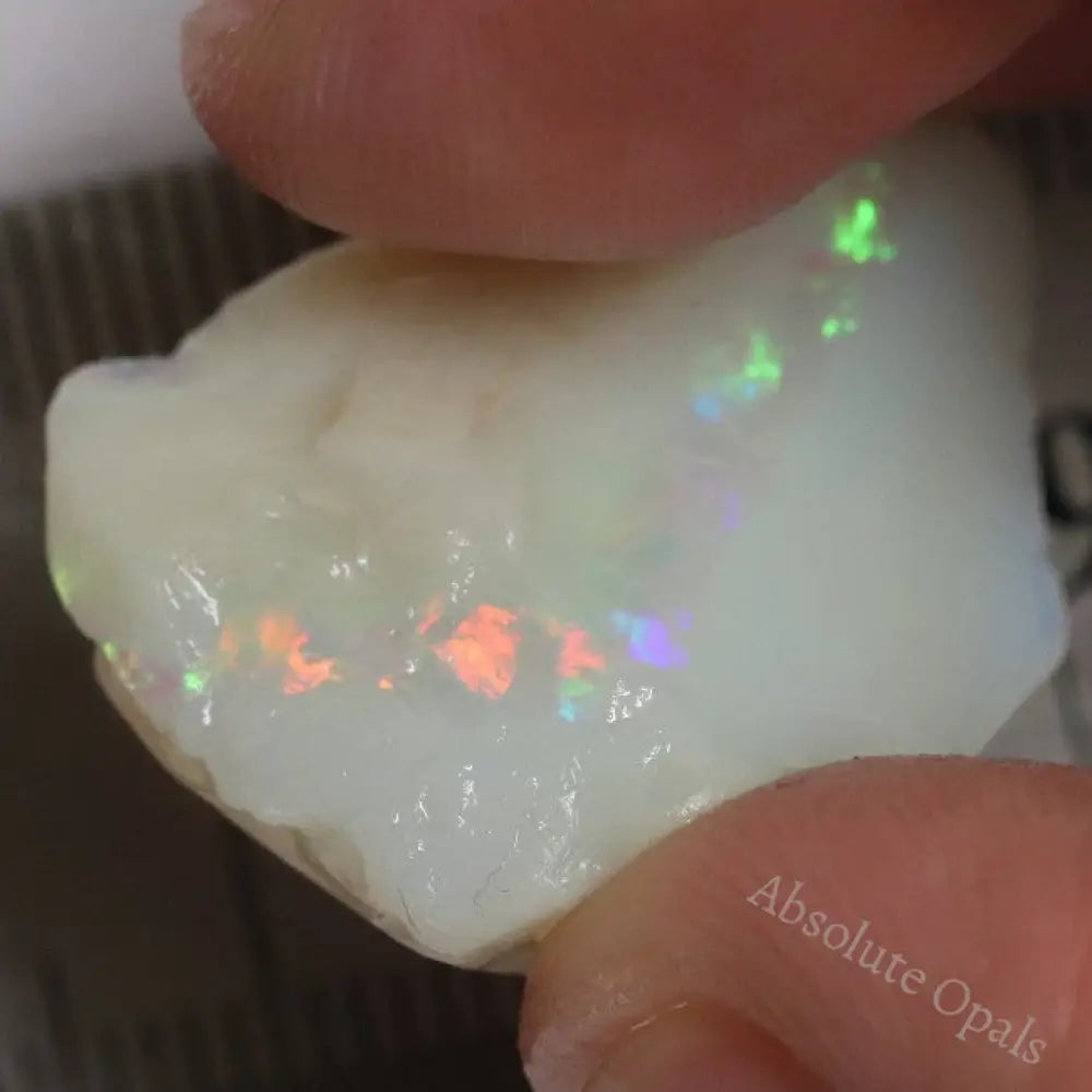 37.75 Cts Australian Semi-Black Opal Rough Lightning Ridge