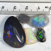 Rough Black Opal Rubs Parcel Lightning Ridge