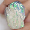 38.75 Cts Australian Semi Black Opal Rough Lightning Ridge Polished Specimen