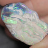 38.75 Cts Australian Semi Black Opal Rough Lightning Ridge Polished Specimen