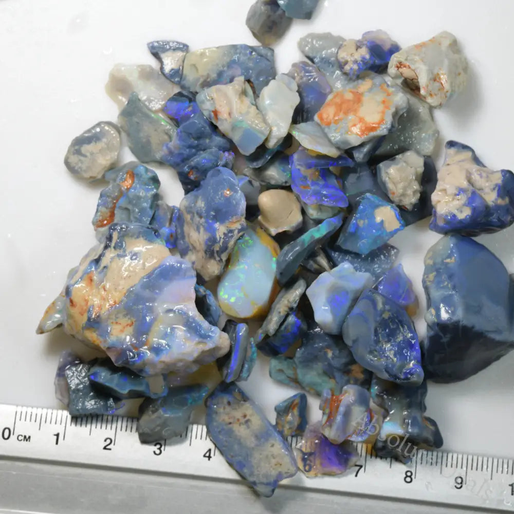 Rough Opal Parcel Lightning Ridge - Potch and Colour