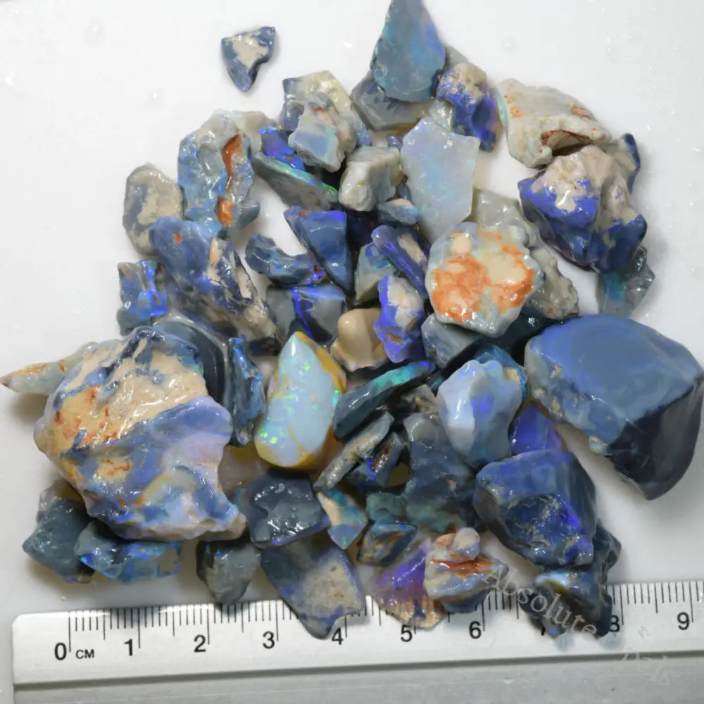 380 cts Rough Opal Parcel Lightning Ridge - Potch and Colour