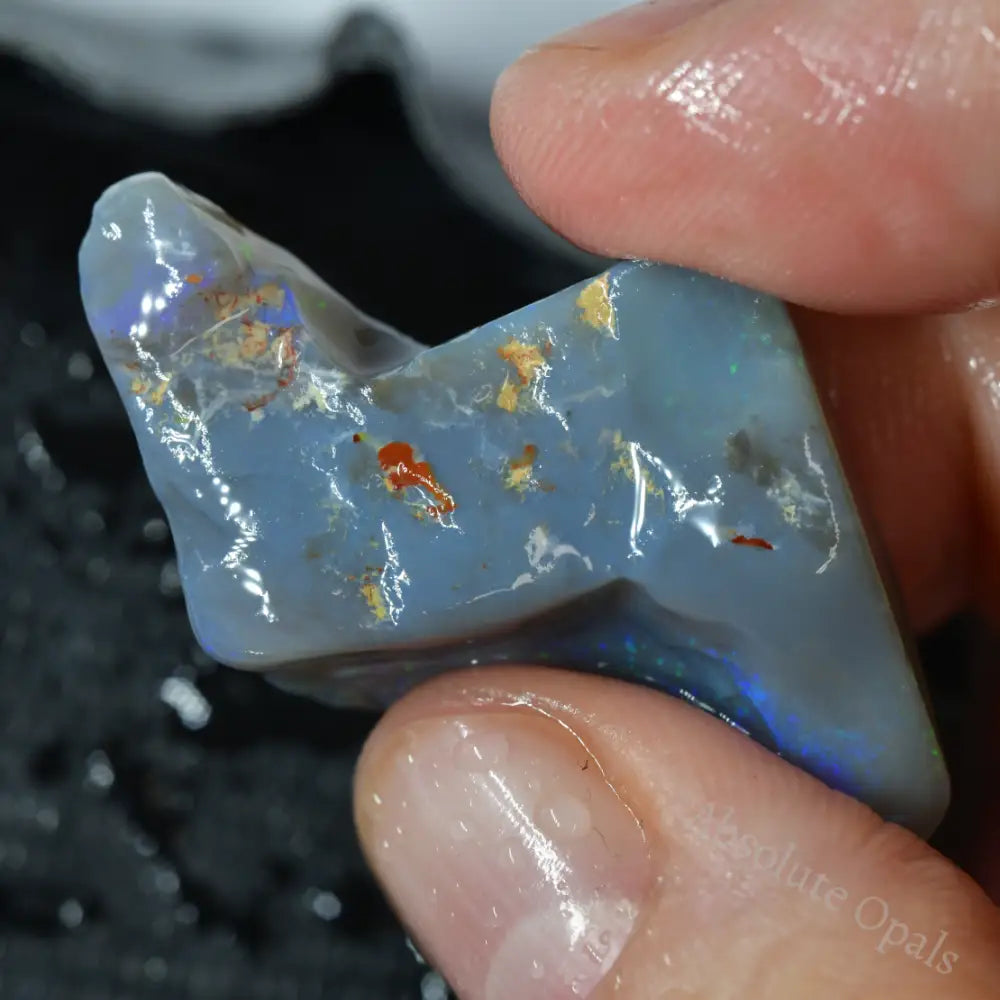 39.3 Cts Australian Rough Opal Lightning Ridge -Jelly