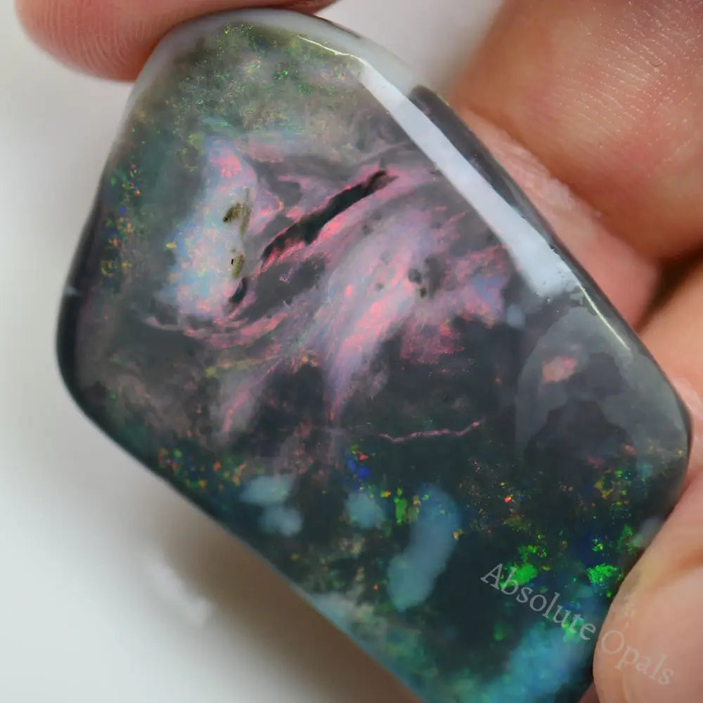 Australian Single Rough Opal, Rub Lightning Ridge