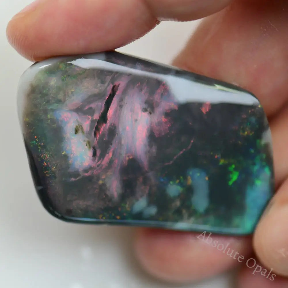 red rough opal