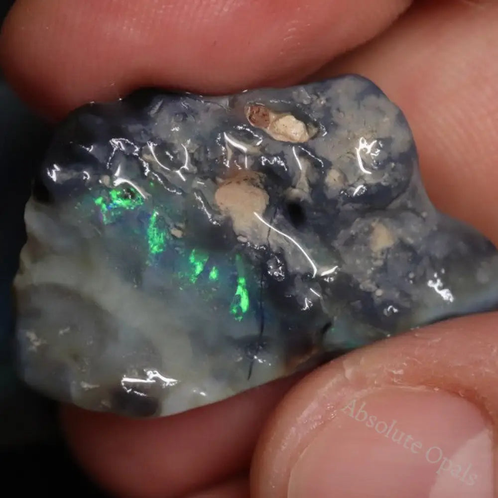 39.95 Cts Australian Black Opal Rough Parcel Lightning Ridge Stones