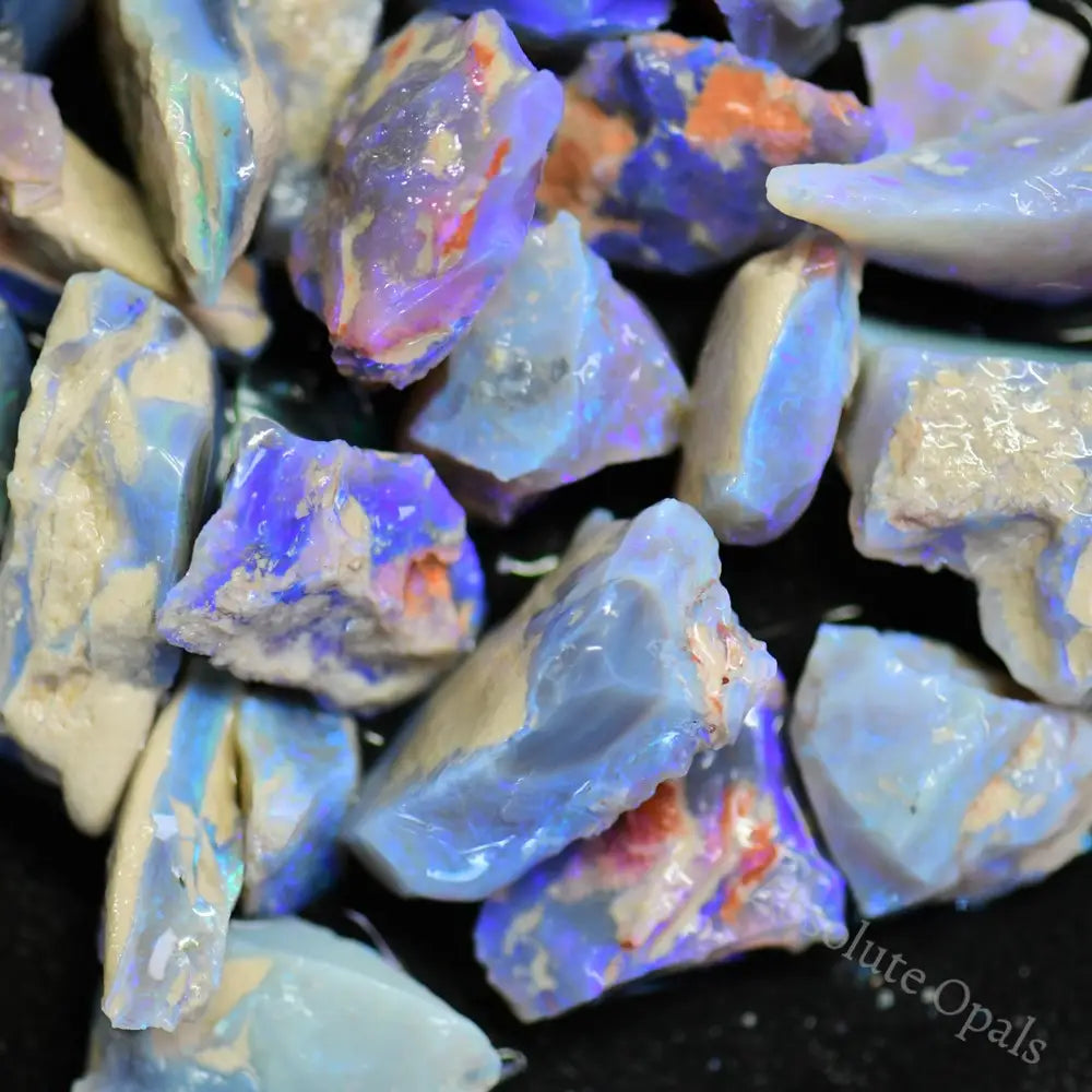 390 Cts Australian Rough Opal Parcel Lightning Ridge