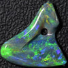 4.04 Cts Australian Solid Opal Carving Lightning Ridge Cmr Black