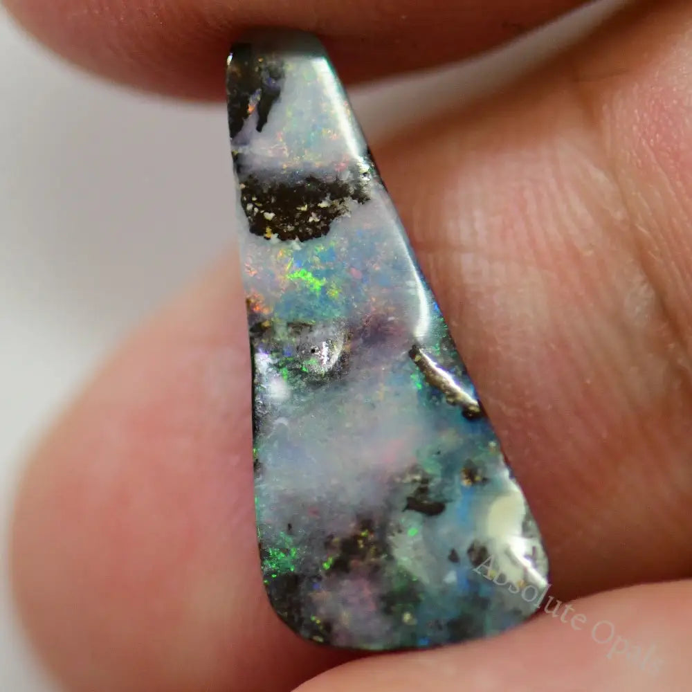 4.05 Cts Australian Boulder Opal Cut Stone