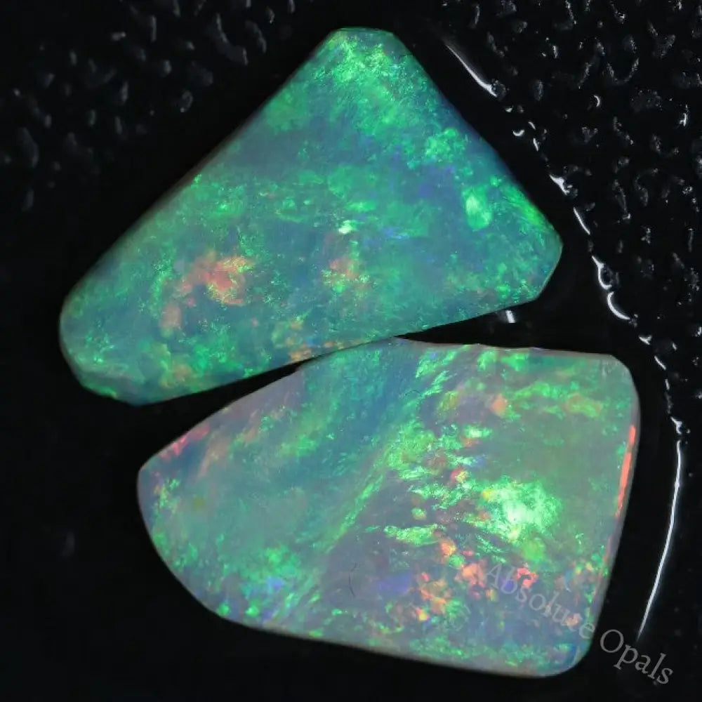 4.05 Cts Australian Opal Rough Parcel Rubs Lightning Ridge