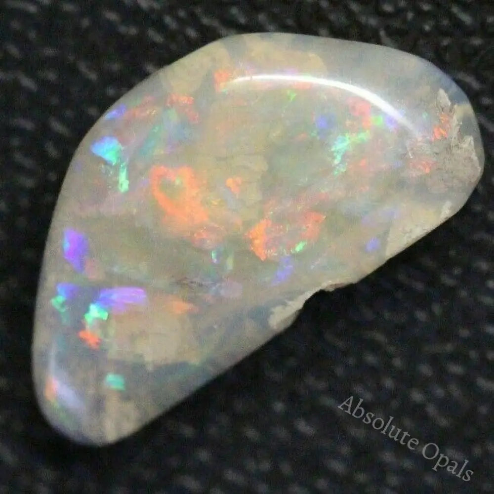 4.08 Cts Australian Opal Rough Lightning Ridge Polished Specimen Solid