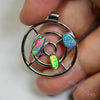 Australian Doublet Opal with Silver Pendant