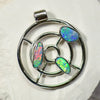 Australian Doublet Opal with Silver Pendant