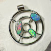 4.15 G Australian Doublet Opal With Silver Pendant: L 32.0 Mm Jewellery