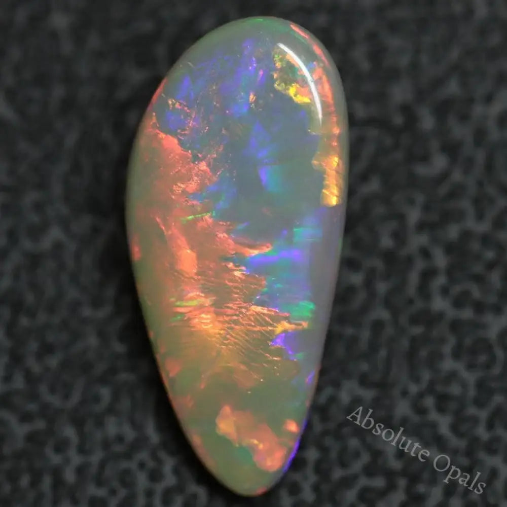 4.19 Cts Australian Solid Semi Black Opal Lightning Ridge