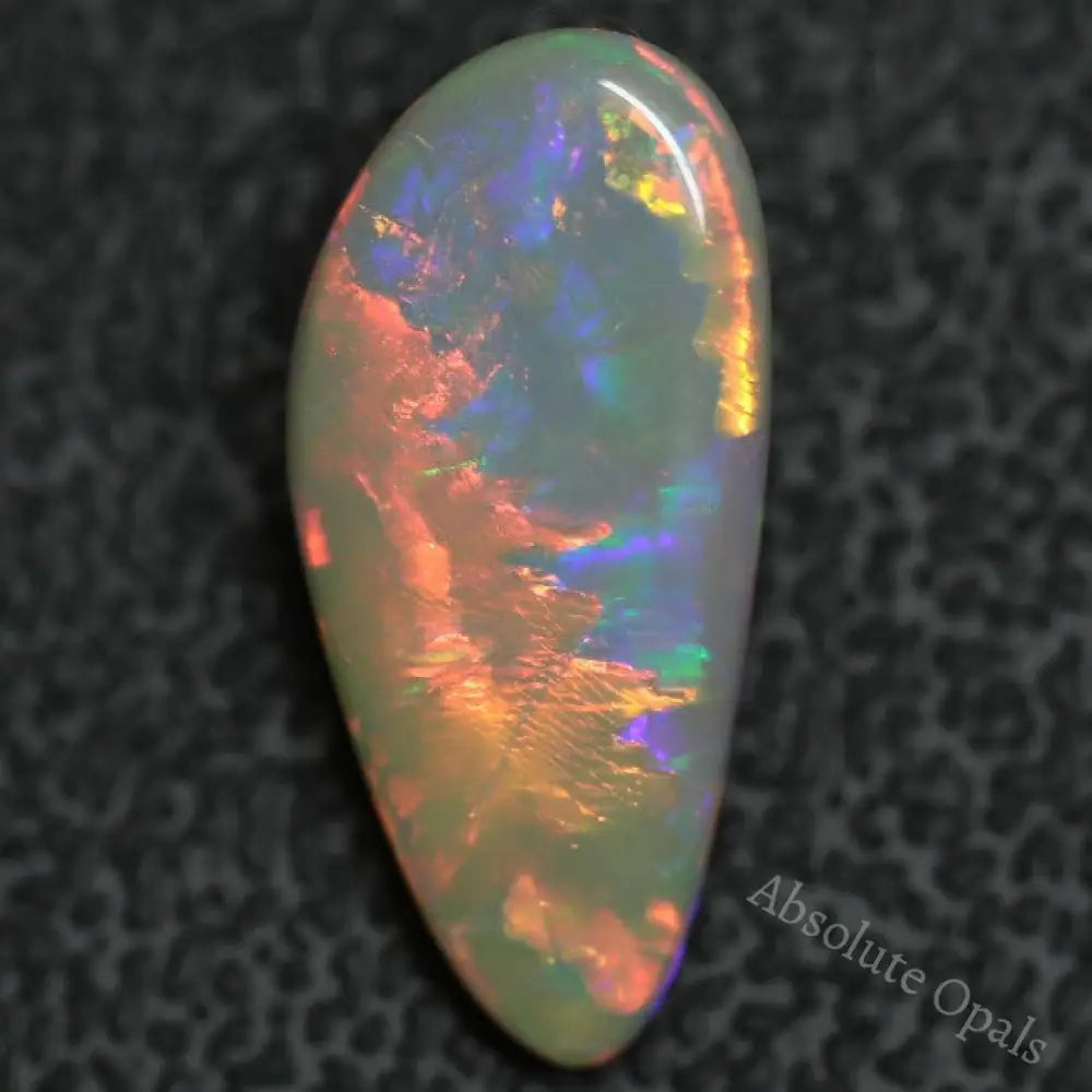 4.19 Cts Australian Solid Semi Black Opal Lightning Ridge