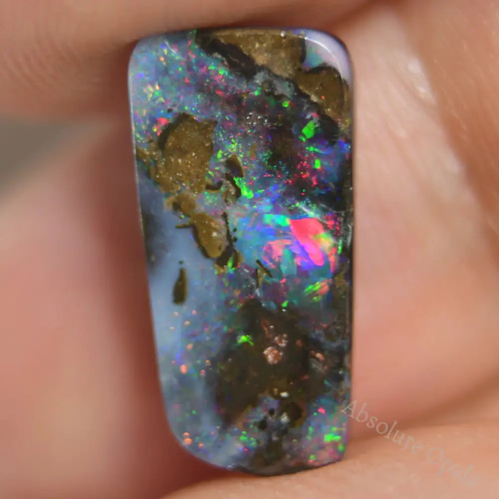 4.20 Cts Australian Boulder Opal Cut Stone