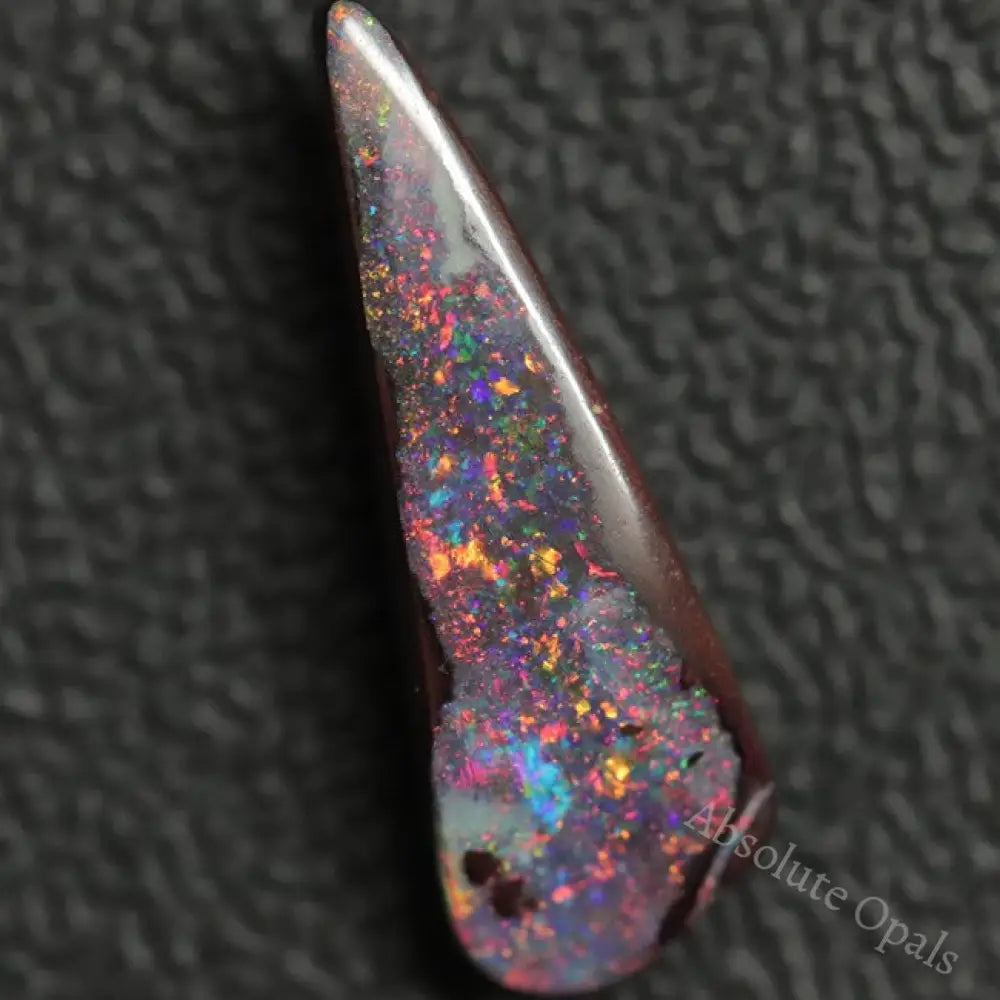 4.25 Cts Australian Boulder Opal Cut Loose Stone