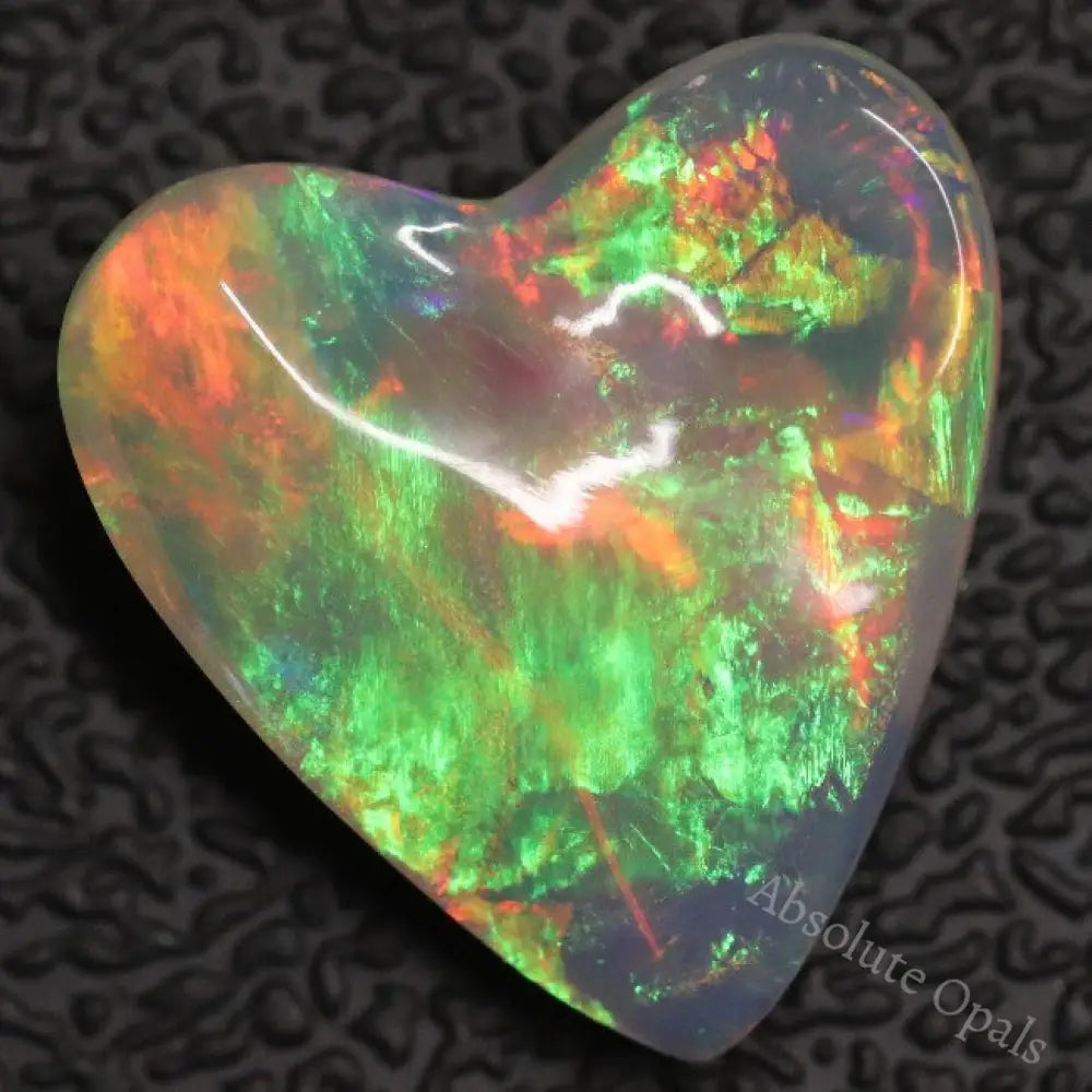 4.25 Cts Australian Opal Lightning Ridge Solid Crystal Carving Loose Stone