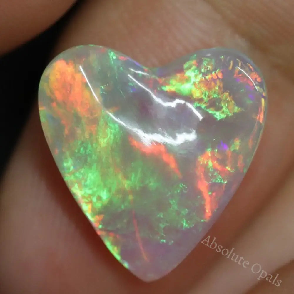 4.25 Cts Australian Opal Lightning Ridge Solid Crystal Carving Loose Stone