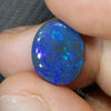 Australian Black Opal Lightning Ridge, Solid Stone