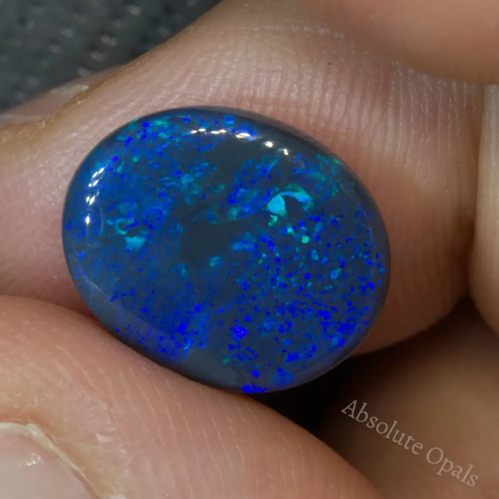 Australian solid black opal